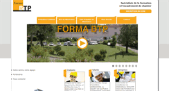 Desktop Screenshot of forma-btp.com
